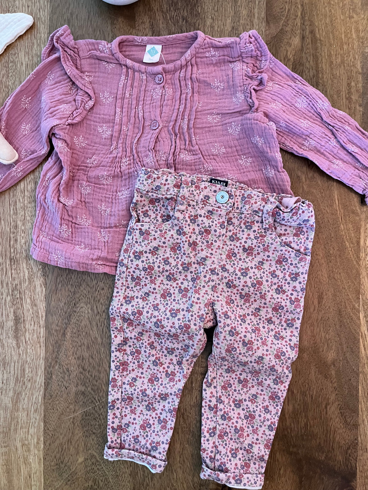 Look 9 mois kiabi/tex