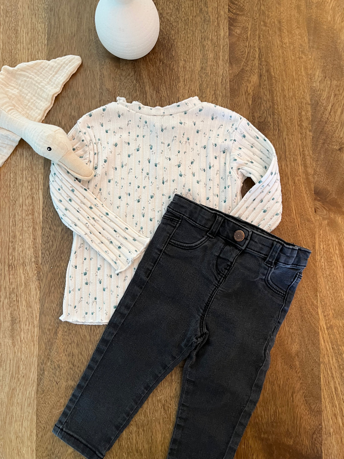 Look 12 mois Zara/kiabi