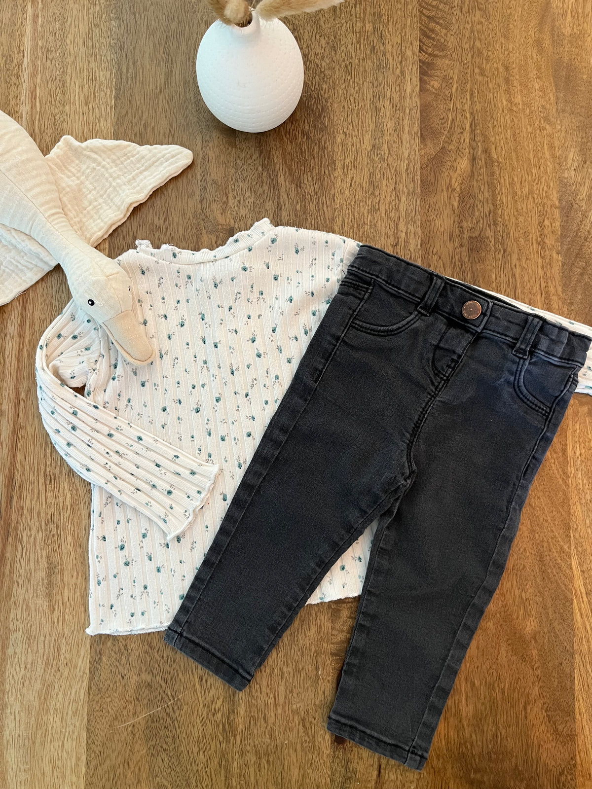 Look 12 mois Zara/kiabi