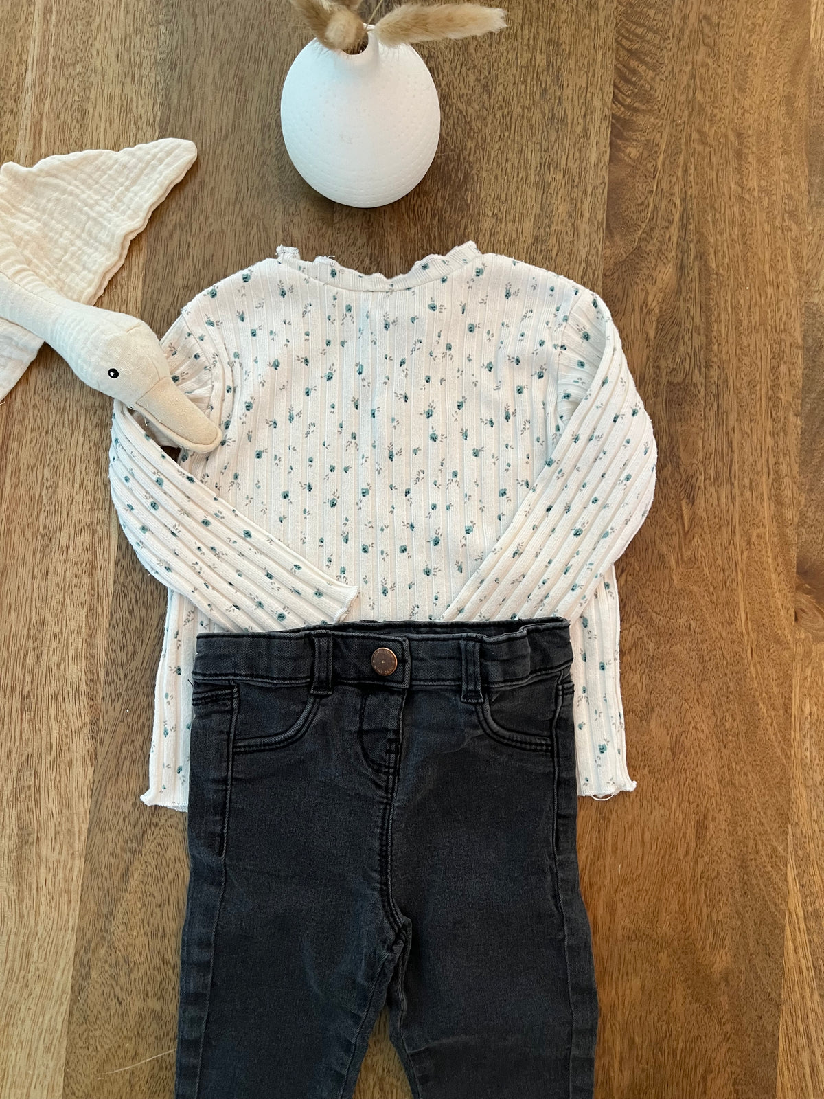 Look 12 mois Zara/kiabi