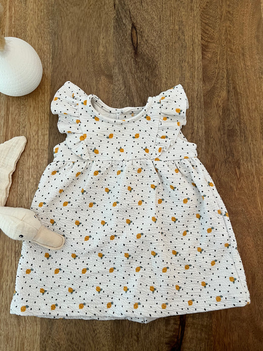 Robe citron 6mois
