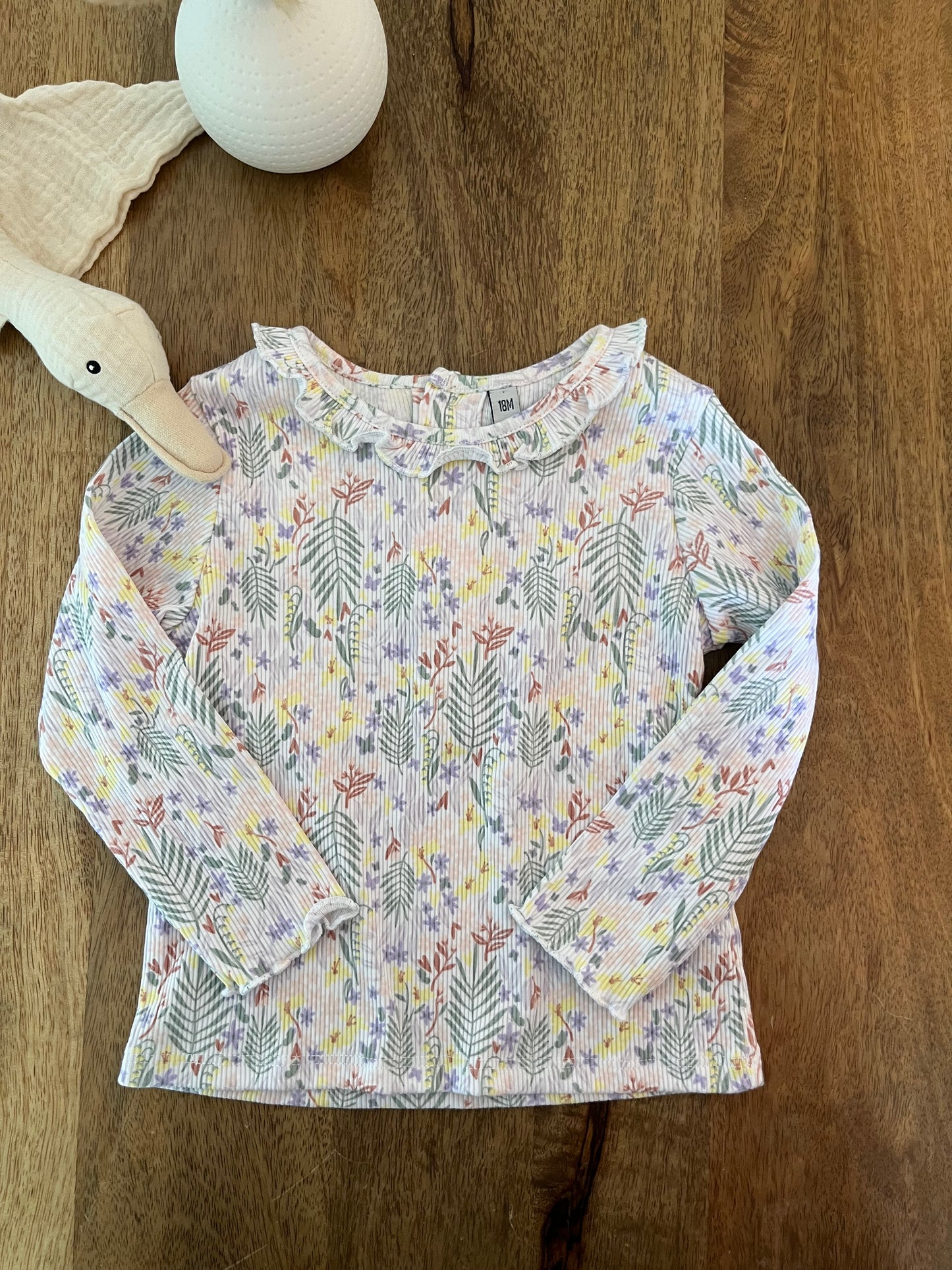 Teeshirt côtelé 18 mois