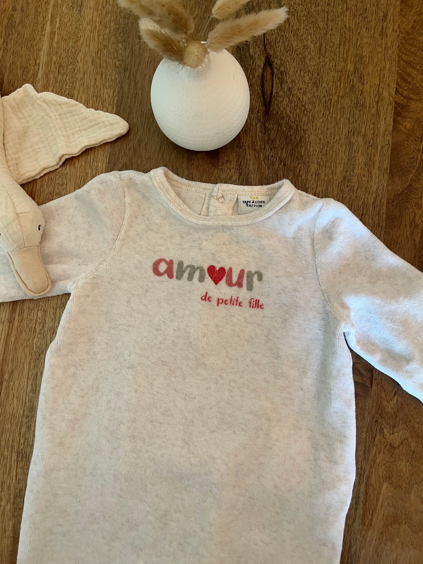 Pyjama 9 mois tape à l’œil