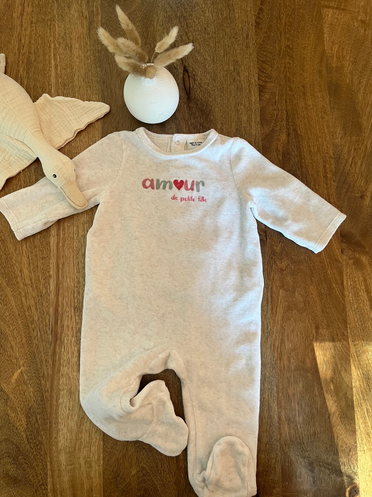 Pyjama 9 mois tape à l’œil