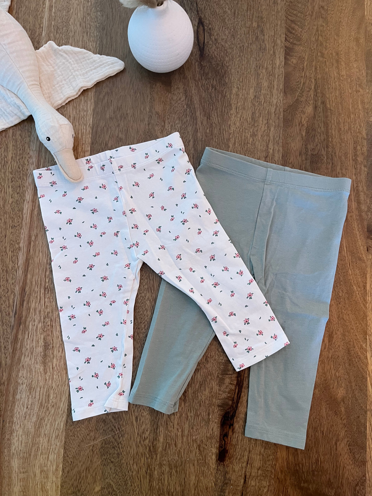 Lot de leggings 9 mois vertbaudet
