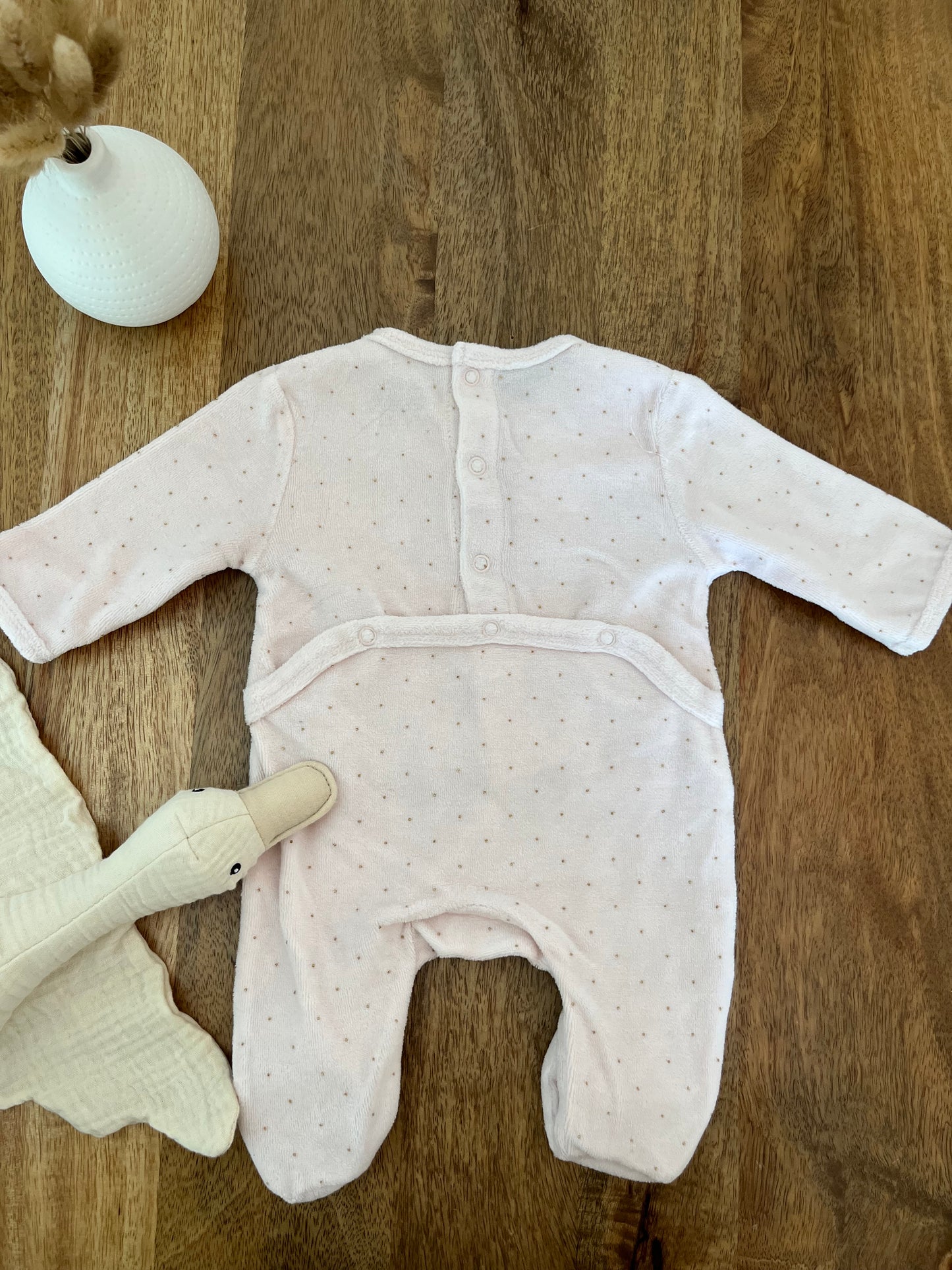Pyjama Rose 1 mois